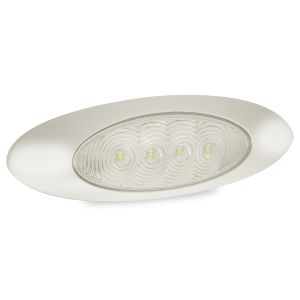 LED 12-24V White Front End Outline Marker Light (168 X 57 X 17mm) 