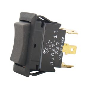 Cole Hersee DPDT Mom On/Off/ Mom On Rocker Switch (Blister Pack Of 1)