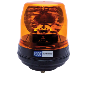Ecco 12V Single Bolt Mount Amber QH Beacon