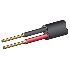 NARVA 2.5mm RED/BLACK TWIN SHEATH CABLE (30M ROLL)
