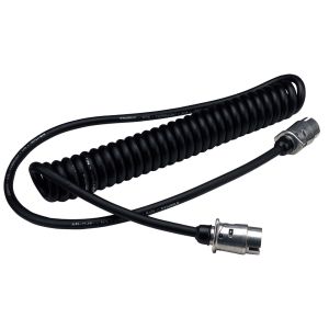 Narva 7 Core 4mm Suzi Coil With Extended Tail And Fitted 82161 Metal Trailer Plugs 