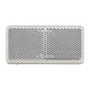 Narva 94mm X 44mm White Self Adhesive Reflector (Blister Pack Of 2)