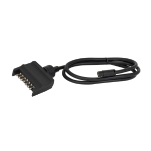 LED 7 PIN FLAT TRAILER PLUG TO 5 PIN MALE PLUG