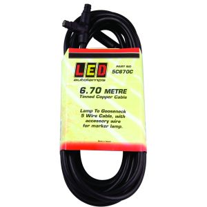 LED 6.7m Lamp To Gooseneck 5 Wire Cable