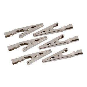 Projecta Alligator Test Clips (Blister Pack Of 6)  
