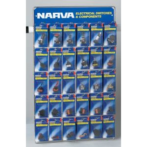 Narva Popular Blistered Switch Merchandiser 