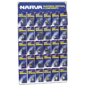 Narva Full Range Blistered Switch Merchandiser (Part 1) 