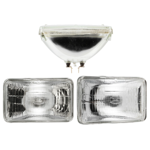 165mm X 100mm 24V 55W High Sealed Beam Insert With 2 Lug Terminals
