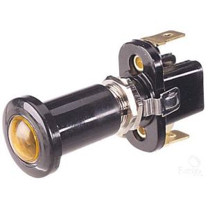 Narva SPST Off/On Amber Illuminated Push/Pull Switch (Blister Pack Of 1) 