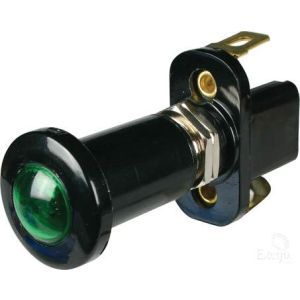 Narva SPST Green Illuminated  Off/On Push/Pull Switch (Blister Pack Of 1) 