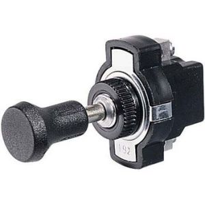 Narva SPST Off/On Short Shank Push/Pull Switch (Blister Pack Of 1) 