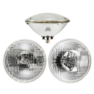 7" 24V 75/55W High/Low Sealed Beam Headlight