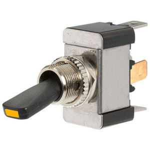 Narva SPST Off/On 12V Amber LED Heavy Duty Toggle Switch (Blister Pack Of 1) 