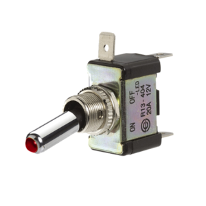 Narva SPST Off/On 12V Red LED Toggle Switch (Blister Pack Of 1) 