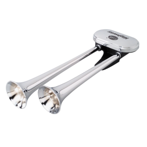 Hella Highway Compressed Air Operated Twin Horn Assembly