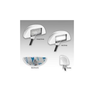 LED 12-24V Number Plate Light With White Housing  