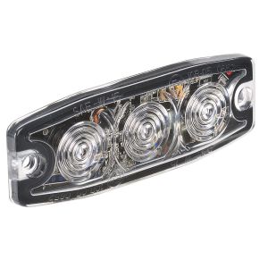 Narva 12-24V High Powered Low Profile Blue LED Warning Light With 23 Flash Patterns