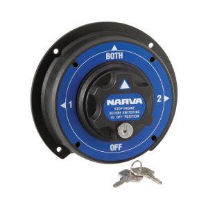 Narva 4 Position Rotary Battery Master Switch With Keylock 
