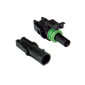 Quikcrimp 1 Pin Female Weatherpack Housing (Pack Of 50) 