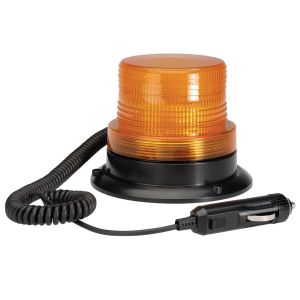 Narva 12-80V Amber LED Beacon With 2 Flash Patterns & Magnetic Base