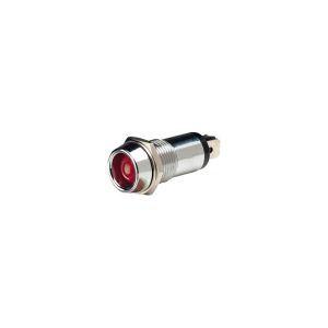 Narva 12V Red LED Pilot Light With Chrome Housing