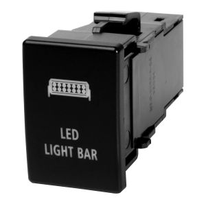 NARVA 12V BLUE LED LIGHT BAR D-MAX OE STYLE PUSH BUTTON SWITCH (BLISTER PACK OF 1)