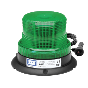 ECCO 12 - 80V GREEN LED BEACON WITH MAGNETIC BASE
