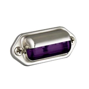 LED 12-24V Purple Waterproof Interior/Exterior Courtesy Light (65 X 30 X 24mm) 