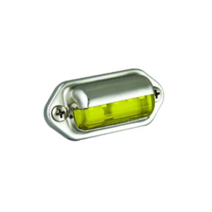 LED 12-24V Yellow Waterproof Interior/Exterior Courtesy Light (65 X 30 X 24mm) 