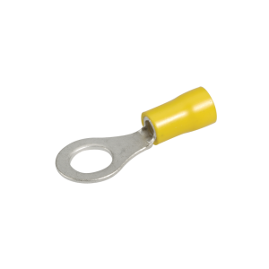 Yellow 8mm Eye Crimp Terminal (Pack Of 100)