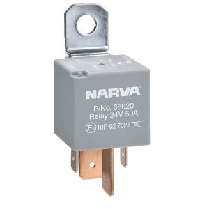 Narva 24V 50 Amp 4 Pin Normally Open Relay (Blister Pack Of 1)