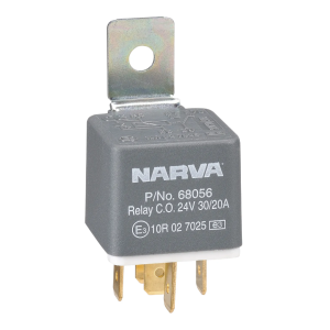 NARVA 24V 30/20 AMP 5 PIN DIODE PROTECTED CHANGE OVER RELAY (PACK OF 50)