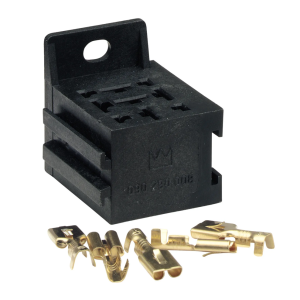 NARVA RELAY CONNECTOR TO SUIT 4 & 5 PIN RELAYS WITH 6.3mm TERMINALS (PACK OF 50)