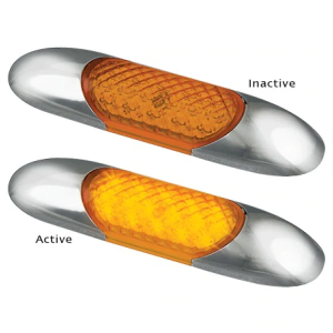 LED 12V Orange Interior Courtesy Light (100 X 25 X 10mm)