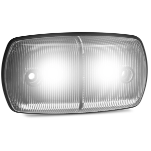 LED 12-24V White Front End Outline Marker Light (Blister Pack Of 1) 