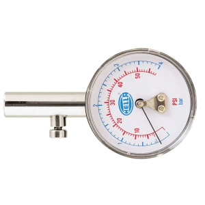 Hella Chrome Tyre Pressure Gauge