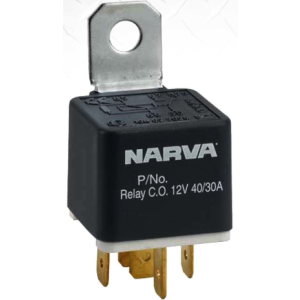 Narva 12V 40/30 Amp 5 Pin Diode Protected Change Over Relay