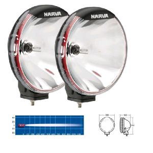 Narva Ultima 225 24V 35W HID Pencil Beam Driving Light Kit