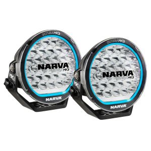 NARVA 9-33V ULTIMA 215 MK3 HYBRID BEAM LED DRIVING LIGHT KIT