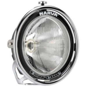 Narva Extreme 12V 45W HID Broad Beam Driving Light Kit With Chrome Housing 