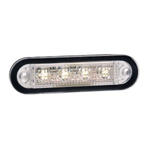 Narva 10-30V White LED Front End Outline Marker Light (90 X 25 X 15mm)