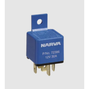 Narva 12V 30 Amp 5 Pin Mini Relay