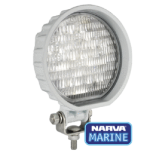 Narva 24V LED Trapezoidal Beam Work Light With White Body