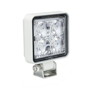 LED 9-30V Waterproof Flood/Reverse Light With White Housing 