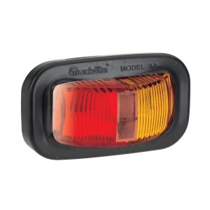 Narva 9-33V Grommet Mounted Red/Amber Side Marker Light (74 X 39 X 28mm)