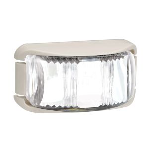 Narva 9-33V White LED Front End Outline Marker Light With White Base (74 X 38 X 28mm)