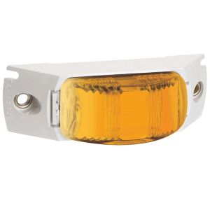 Narva 9-33V LED Amber Front End Outline Marker With White Housing (111 X 35 X 24)