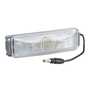 Narva Trucklite 12V Sealed White Front End Outline Marker Light (104 X 28 X 13mm)