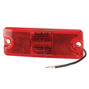 Narva 10-30V Red LED Rear End Outline Marker Light (114 X 41 X 25mm)