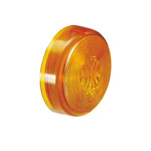 Narva Trucklite 12V Sealed Round Amber Marker Light (50.8mm X 16mm)